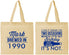 Personalized Birthday Cotton Tote Bags - 40th | 20171