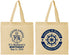 Personalized Birthday Cotton Tote Bags - 75th Nautical | 20178