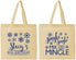 Personalized Birthday Cotton Tote Bags - 30th Christmas | 20188