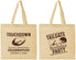Personalized Birthday Cotton Tote Bags - 30th Football | 20189