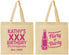 Personalized Birthday Cotton Tote Bags - 30th Flirty At Thirty | 20191