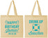 Personalized Birthday Cotton Tote Bags - Drink Up Beaches | 20207