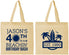 Personalized Birthday Cotton Tote Bags - 40th Beach | 20212