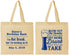 Personalized Birthday Cotton Tote Bags - Beer Drunk | 20230