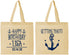 Personalized Birthday Cotton Tote Bags - Getting Nauti | 20239