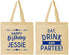 Personalized Birthday Cotton Tote Bags - Eat Drink Partee | 20241
