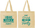 Personalized Birthday Cotton Tote Bags - 40th | 20243