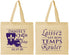 Personalized Birthday Cotton Tote Bags - 25th Mardi Gras | 20245