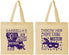 Personalized Birthday Cotton Tote Bags - 30th Mardi Gras | 20246