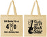 Personalized Birthday Cotton Tote Bags - 40th Rock Star | 20266
