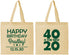 Personalized Birthday Cotton Tote Bags - 40 Is The New 20 | 20269