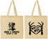 Personalized Wedding Cotton Tote Bags - Mr And Mrs Skeleton | 204