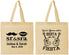 Personalized Wedding Cotton Tote Bags - Siesta Fiesta Sr Sra | 208