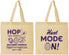 Personalized Easter Cotton Tote Bags - Hunt Mode On Bunny | 210000