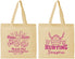 Personalized Easter Cotton Tote Bags - Bunny Egg Hunt | 210003