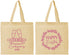 Personalized Easter Cotton Tote Bags - Brunch | 210015