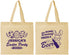 Personalized Easter Cotton Tote Bags - Bunny Needs A Beer | 210018
