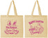 Personalized Easter Cotton Tote Bags - Bunny Eggs | 210019