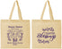 Personalized Easter Cotton Tote Bags - Blessings Church | 210020