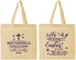 Personalized Easter Cotton Tote Bags - Easter Is For Jesus | 210022