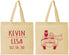 Personalized Wedding Cotton Tote Bags - Just Married | 212
