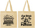 Personalized 4th Of July Cotton Tote Bags - Eat Drink Patriotic | 220004