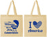 Personalized 4th Of July Cotton Tote Bags - Barbecue Bbq | 220007