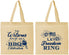 Personalized 4th Of July Cotton Tote Bags - Bbq Fireworks | 220009