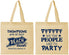 Personalized 4th Of July Cotton Tote Bags - We The People | 220025