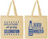 Personalized 4th Of July Cotton Tote Bags - Red White Booze | 220043
