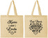 Personalized Wedding Cotton Tote Bags - Best Friends | 221