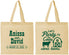 Personalized Wedding Cotton Tote Bags - Party Til The Cows Come Home | 222