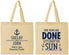 Personalized Wedding Cotton Tote Bags - Vows Are Done Nautical | 228