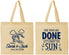 Personalized Wedding Cotton Tote Bags - Vows Are Done Cruise | 229