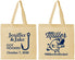 Personalized Wedding Cotton Tote Bags - Got Hook Fish | 230