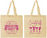 Personalized Awareness Cotton Tote Bags - Beach Party | 230007