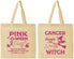 Personalized Awareness Cotton Tote Bags - Wrong Witch | 230010