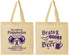 Personalized Awareness Cotton Tote Bags - Brats Boobs Beer | 230012