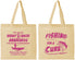 Personalized Awareness Cotton Tote Bags - Fishing For A Cure | 230018