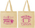 Personalized Awareness Cotton Tote Bags - Football Tackle | 230019