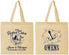 Personalized Wedding Cotton Tote Bags - The Perfect Catch | 232