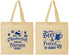 Personalized Oktoberfest Cotton Tote Bags - Pretzel | 240012