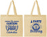Personalized Oktoberfest Cotton Tote Bags - Beer Keg | 240017