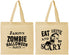 Personalized Halloween Cotton Tote Bags - Eat Drink Be Scary | 250003