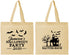 Personalized Halloween Cotton Tote Bags - Haunted House | 250006