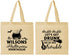 Personalized Halloween Cotton Tote Bags - Witch | 250011