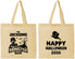 Personalized Halloween Cotton Tote Bags - Ghost Monster | 250022
