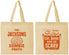 Personalized Halloween Cotton Tote Bags - Eat Drink Be Scary | 250028