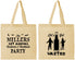 Personalized Halloween Cotton Tote Bags - Werewolf Witch | 250039