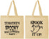 Personalized Halloween Cotton Tote Bags - Ghost | 250045